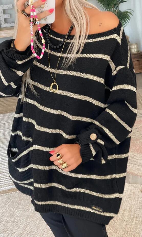 Riviera Striped Sweater