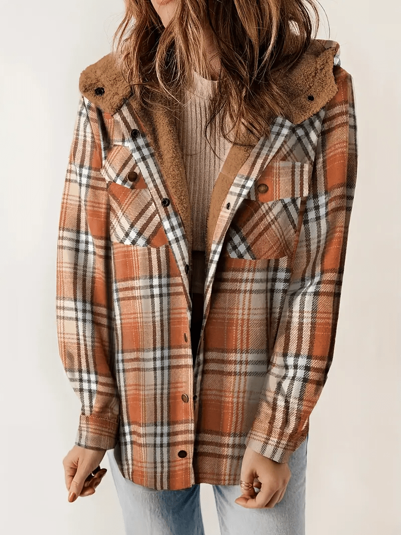 Velora Flannel Coat