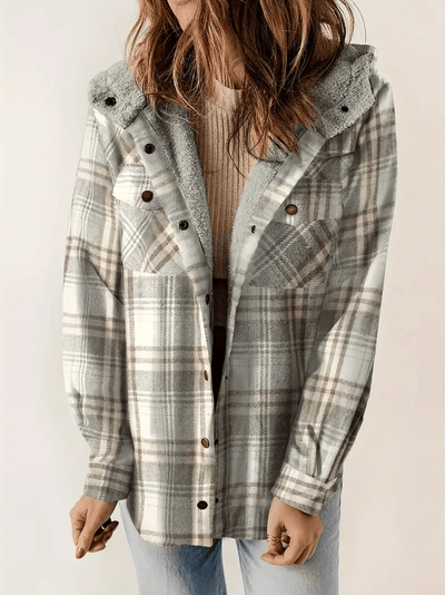 Velora Flannel Coat