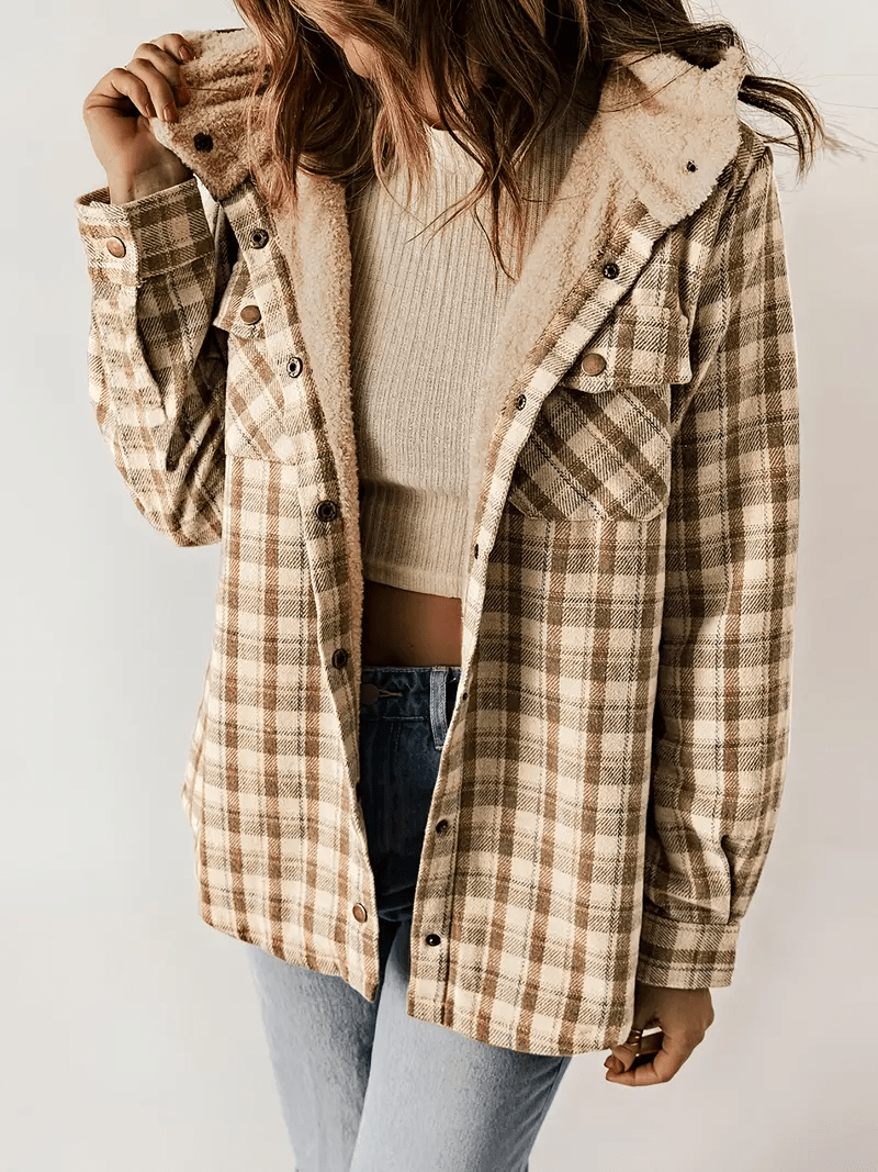 Velora Flannel Coat