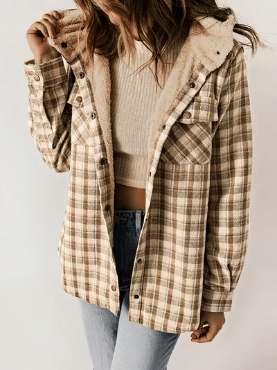 Velora Flannel Coat