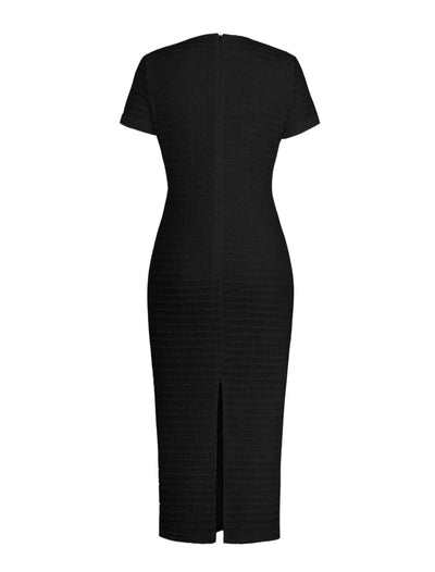 Riviera Buttoned Dress