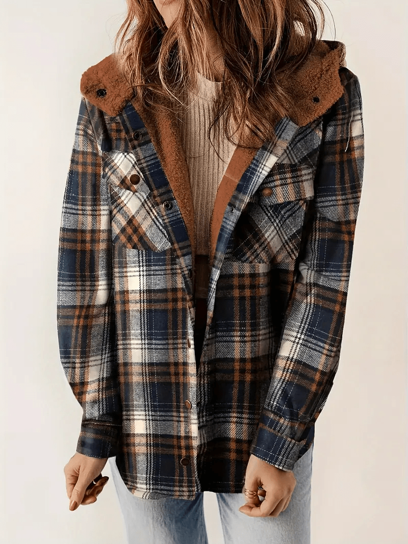 Velora Flannel Coat