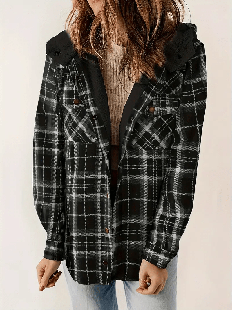 Velora Flannel Coat
