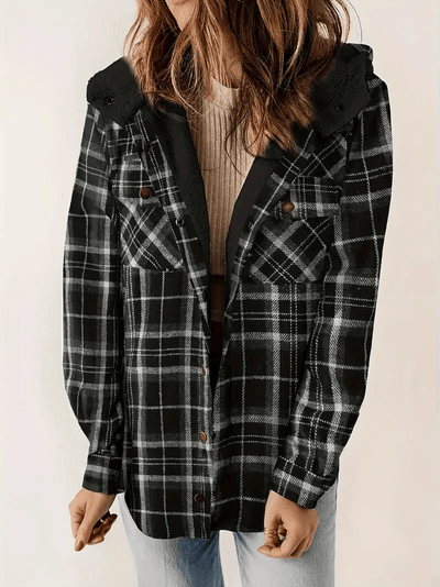 Velora Flannel Coat