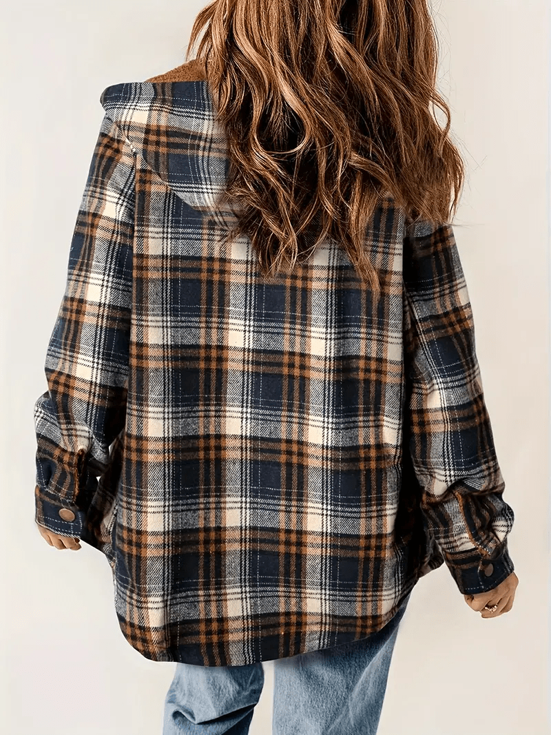 Velora Flannel Coat