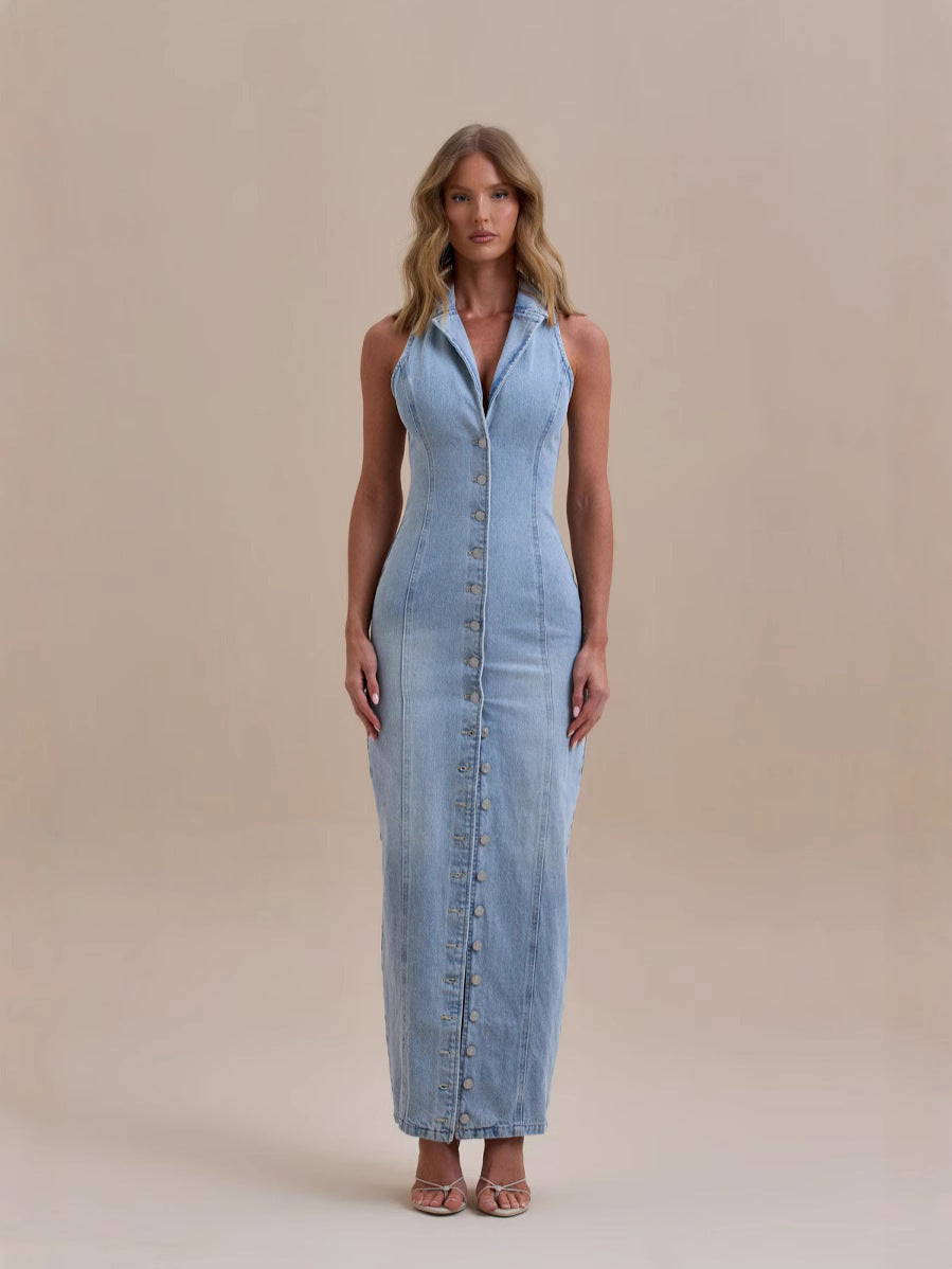 Velora Denim Dress